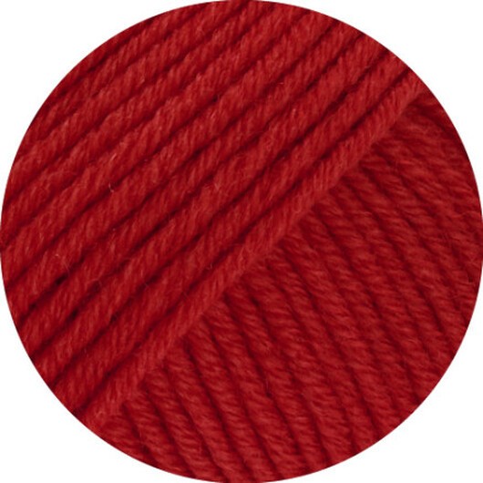 Lana Grossa Cool Wool Superbig Uni Garn 9 Röd