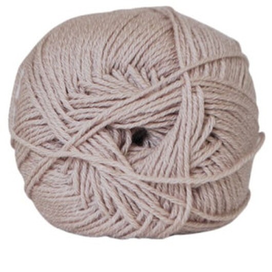 Â Hjertegarn Lana Cotton 212 Garn Färg 2122 Ljus Beige