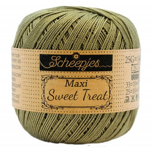 Scheepjes Maxi Sweet Treat Garn Unicolor 395 Willow