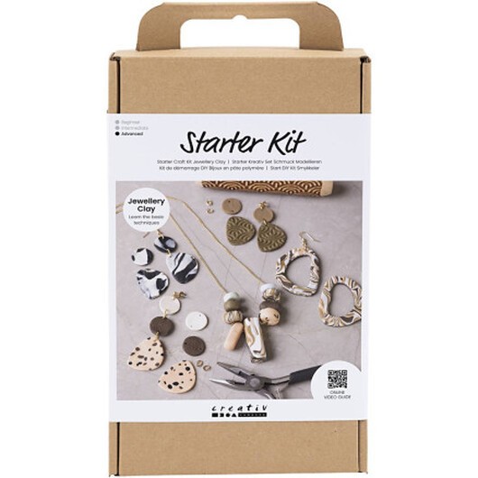 Start DIY Kit Smyckeslera, Smycken, mixade färger, 1 förp.