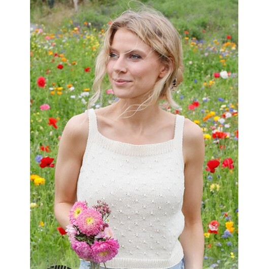 Letters to Juliet by DROPS Design - Topp Stickmönster str. S - XXXL