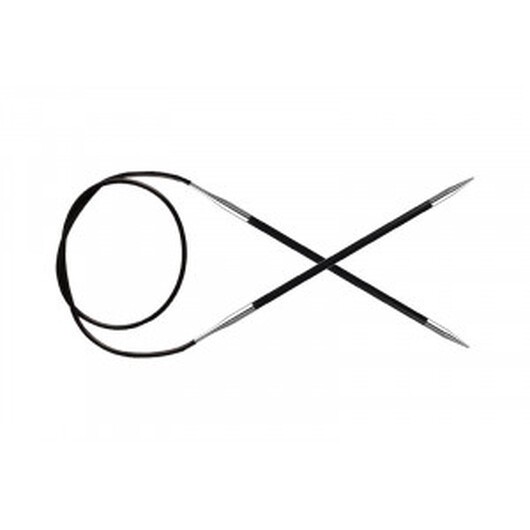 KnitPro Karbonz Rundstickor Kolfiber 40cm 2,00mm / 15.7in US0