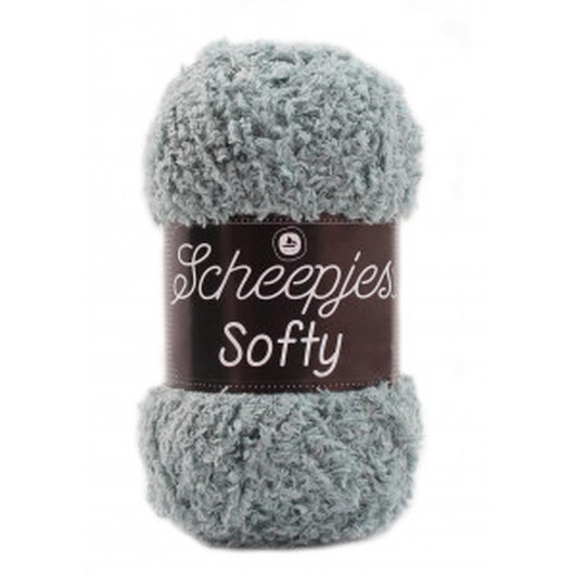 Scheepjes Softy Garn Unicolor 477 Grå