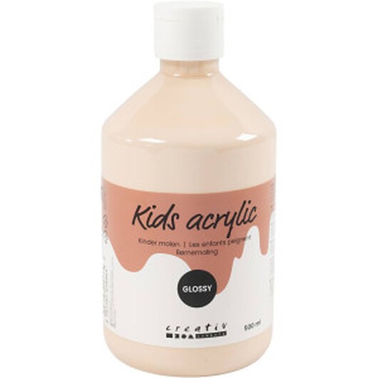 Akrylfärg Blank, ivory, 500 ml/ 1 flaska