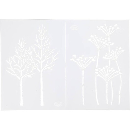 Stencil, höst, A4, ark 210x297 mm, 1 st.
