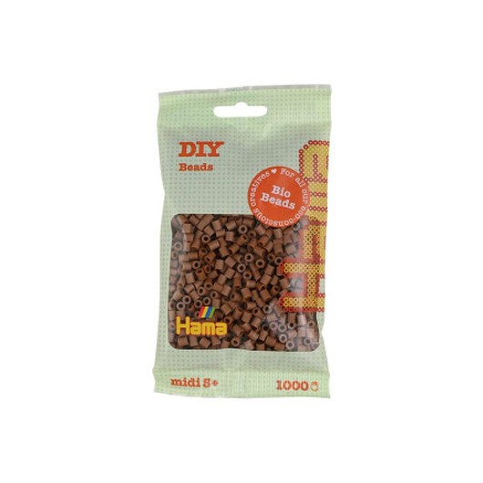 Hama Bio Midi Pärlor 190-76 Nougat - 1000st