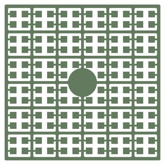 Pixelhobby Midi Pärlor 201 Ormbunke 2x2mm - 140 pixels