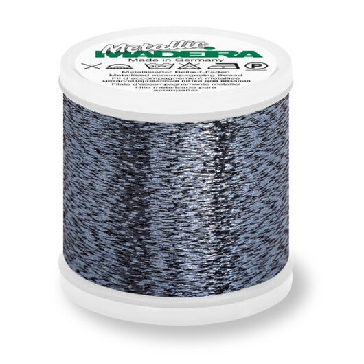 Permin Madeira Metallic 350 blågrå