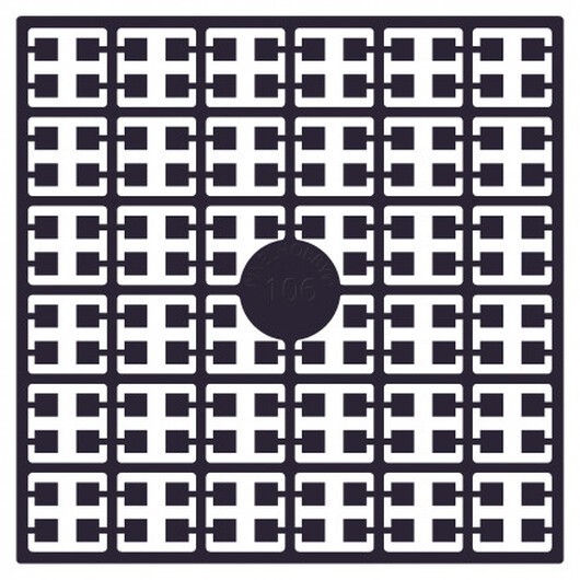 Pixelhobby Midi Pärlor 106 Lila Violett 2x2mm - 140 pixels