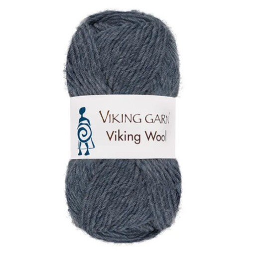 Viking Garn Wool Denim Blå 527