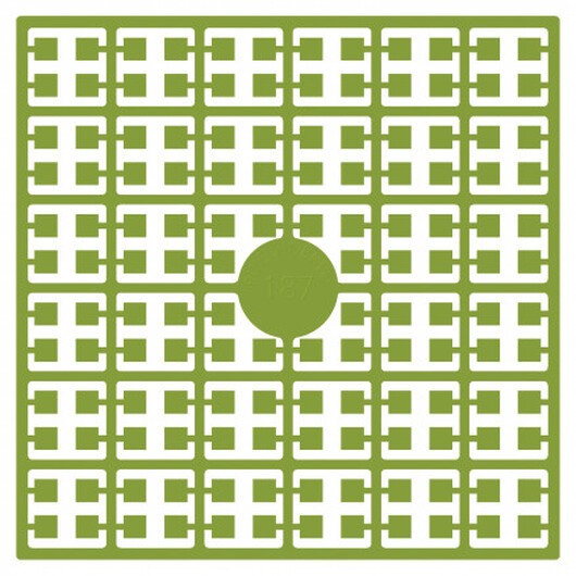 Pixelhobby Midi Pärlor 187 Ljus Avokado 2x2mm - 140 pixels