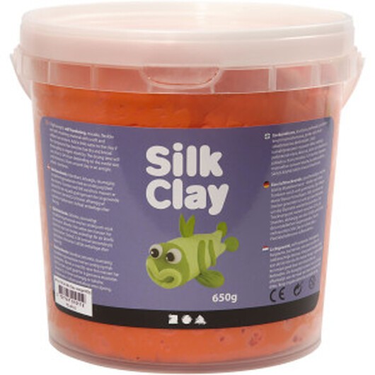 Silk ClayÂ®, orange, 650g/ 1 hink