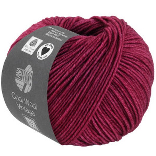 Lana Grossa Cool Wool Vintage 7377 Indian Red