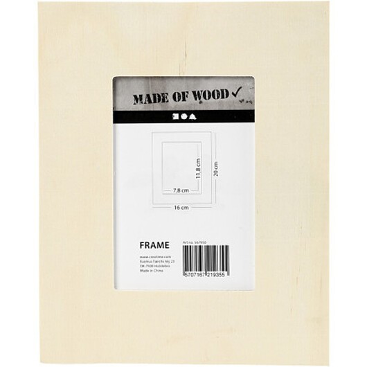 Ram, storlek 20x16 cm, 1 st.