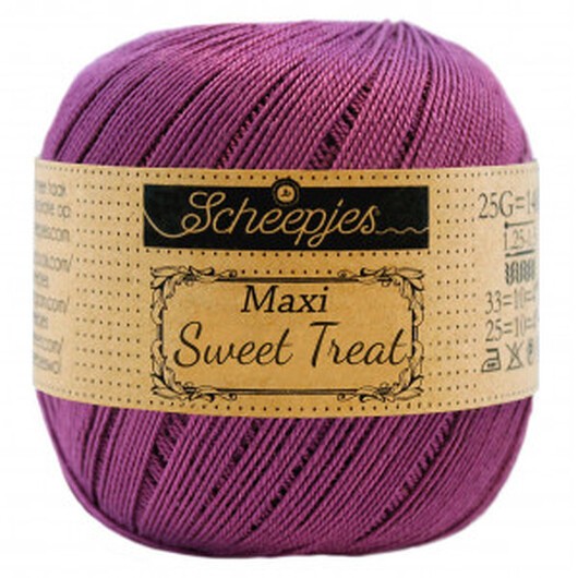 Scheepjes Maxi Sweet Treat Garn Unicolor 282 Ultra Violet