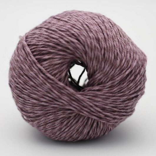 BC Garn Allino Unicolor 38 Grå Lila