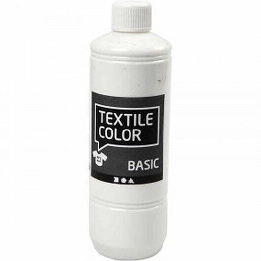 Textile Color textilfärg, 500 ml, vit
