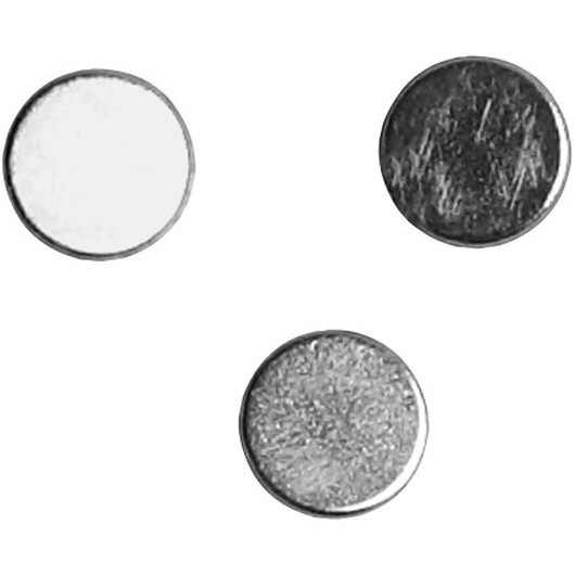 Stark magnet "NdFeB" , Dia. 5 mm, tjocklek 2 mm, 10 st./ 1 förp.