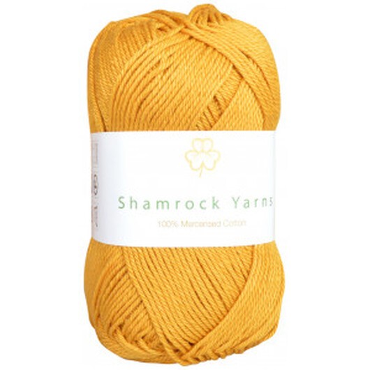 Shamrock Yarns Mercerised Cotton 190 Senap