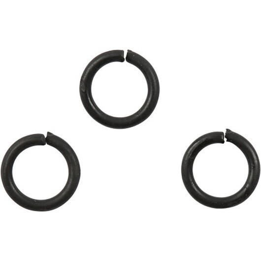 O-ring, stl. 7 mm, tjocklek 1 mm, svart, 50 st./ 1 förp.