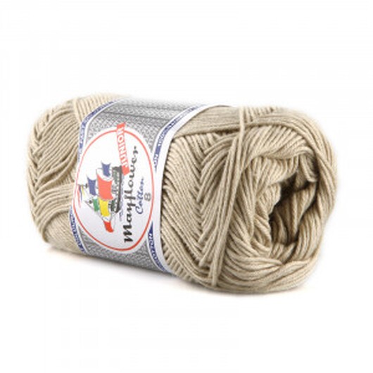 Mayflower Cotton 8/4 Garn Unicolor 1438 Beige