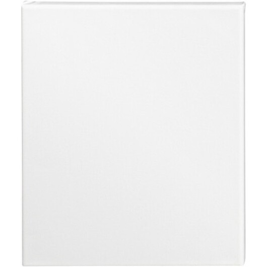 Canvas / Målarduk, D: 1,6 cm, storlek 24x30 cm, 360 g, vit, 1 st.