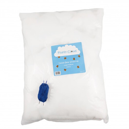 Fluffy Cloud Fyllnadsvadd / Nallefyllning / Dockfyllning / Kuddfyllning / Vadd / Stoppning 1000g