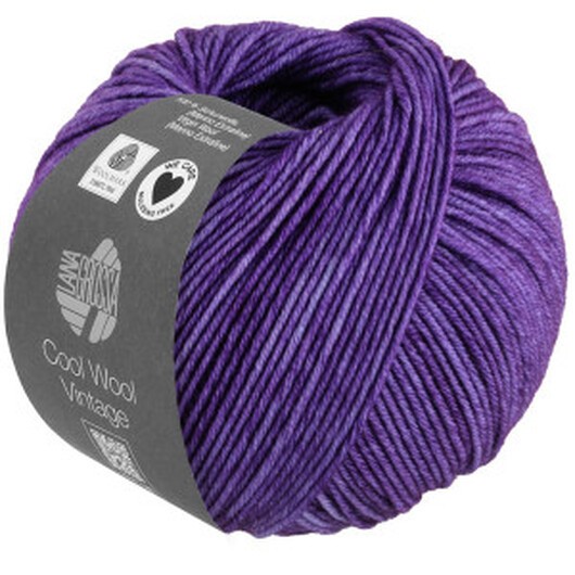 Lana Grossa Cool Wool Vintage 7372 Violett