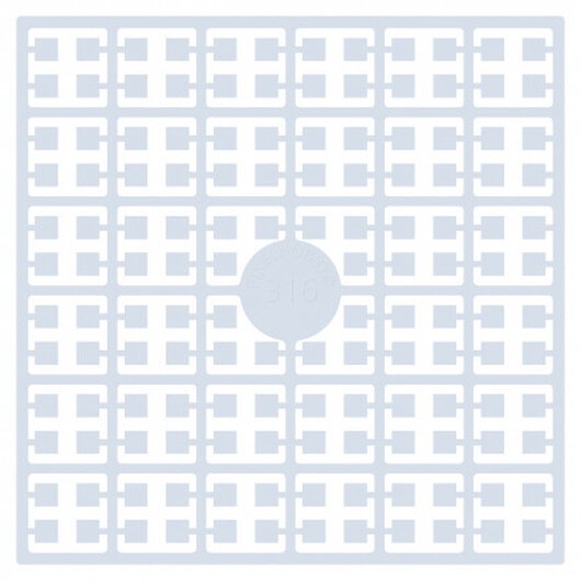 Pixelhobby Midi Pärlor 316 Sky blå 2x2mm - 140 pixels