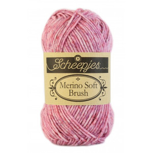 Scheepjes Merino Soft Brush Garn Print 256 van Dyck