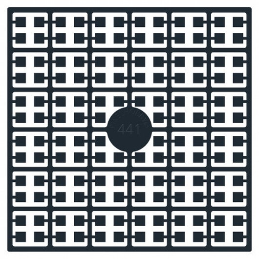 Pixelhobby Midi Pärlor 441 Svart 2x2mm - 140 pixels
