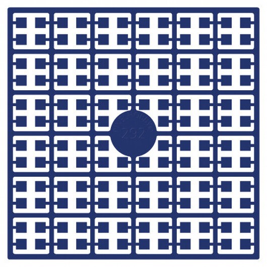 Pixelhobby Midi Pärlor 292 Mörk Kungs Blå 2x2mm - 140 pixels