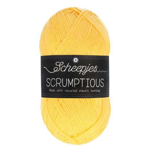 Scheepjes Scrumptious Garn 385 Lemon Solskins Kage