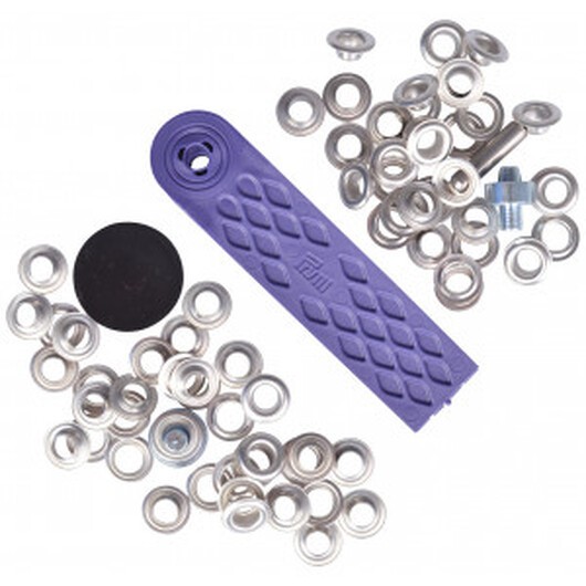 Prym Ãljetter / Segelringar Silver 5mm - 40 st.