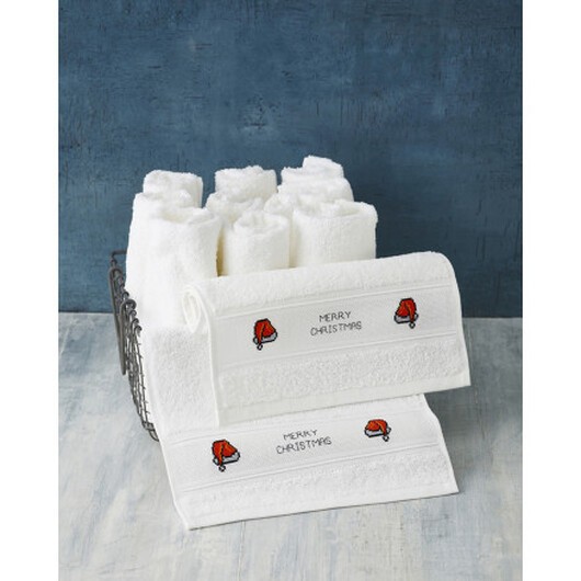 Permin Broderikit Tomteluvor 30x50 cm 2 frp.