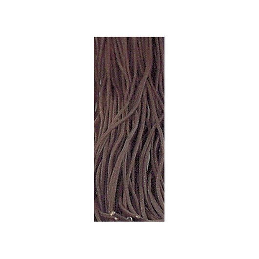 Lädersnöre Rundskuren Antikbrun 100cm 1,5mm