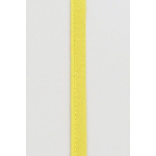 Passpoalband i Metermål Polyester/Bomull 950 Gul 8mm - 50cm
