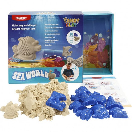 Sandy ClayÂ®, natur, seaworld, 1 set