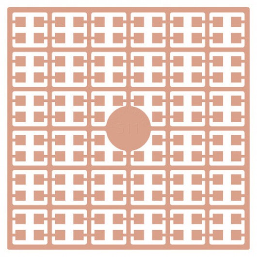 Pixelhobby Midi Pärlor 511 Ljus Aprikos Hudfärg 2x2mm - 140 pixels