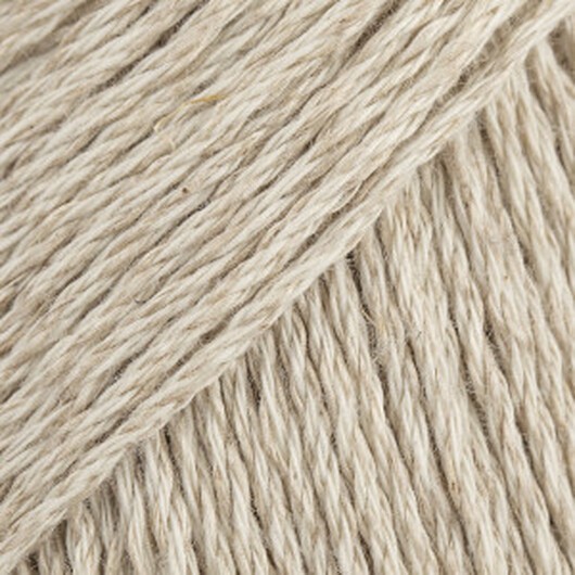 Drops Bomull-Lin Garn Unicolor 03 Ljus Beige