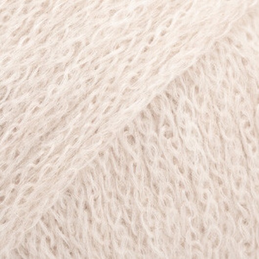 Drops Sky Garn Unicolor 25 Vit Dimma