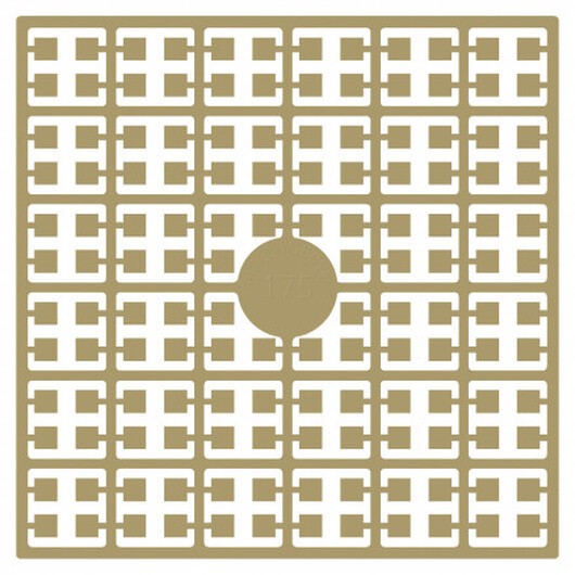 Pixelhobby Midi Pärlor 175 Hasselnötsbrun 2x2mm - 140 pixels