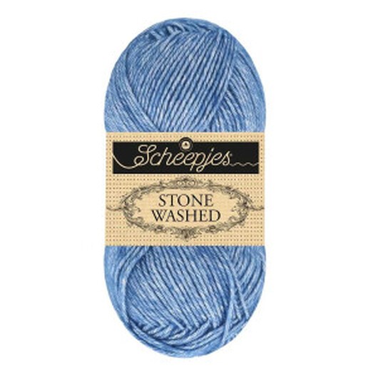 Scheepjes Stone Washed Garn Mix 846 Lazurit