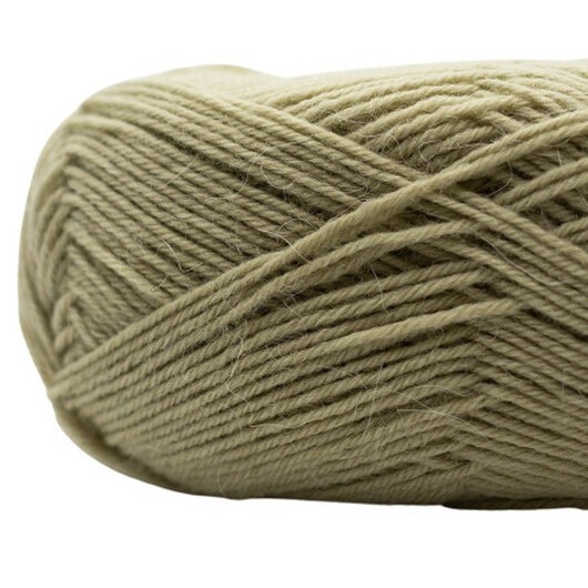 Kremke Soul Wool Edelweiss Alpaka 030 Oliv Grå