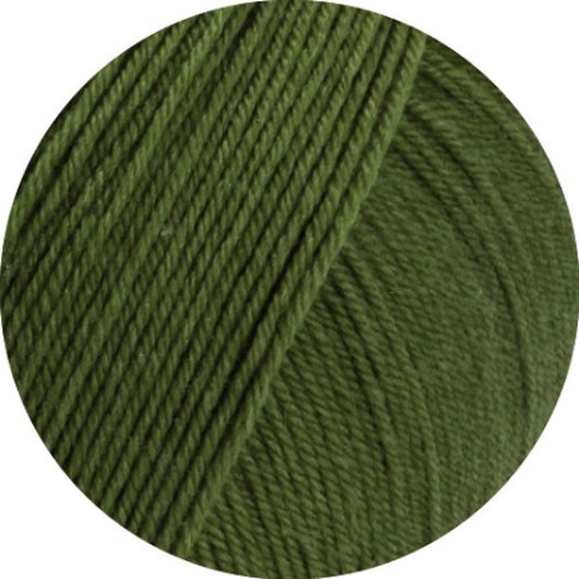 Lana Grossa Meilenweit 100 SETA Garn 50 Olive