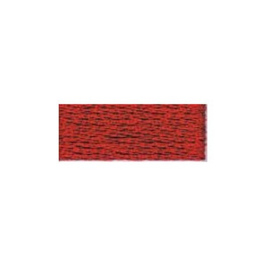 DMC Mouliné Light Effects Broderigarn E321 Ruby Red