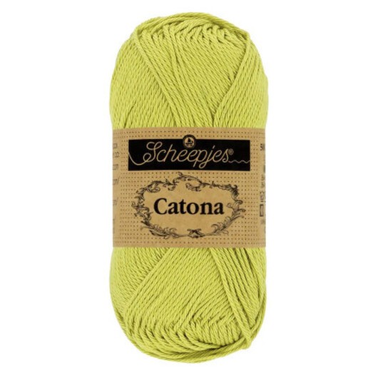 Scheepjes Catona Garn 512 Lime - 10g