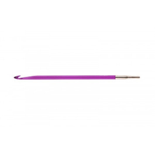 KnitPro Trendz Utbytbara Virknålar Akryl 5,00mm Violet till Tunisisk Virkning / Krokning