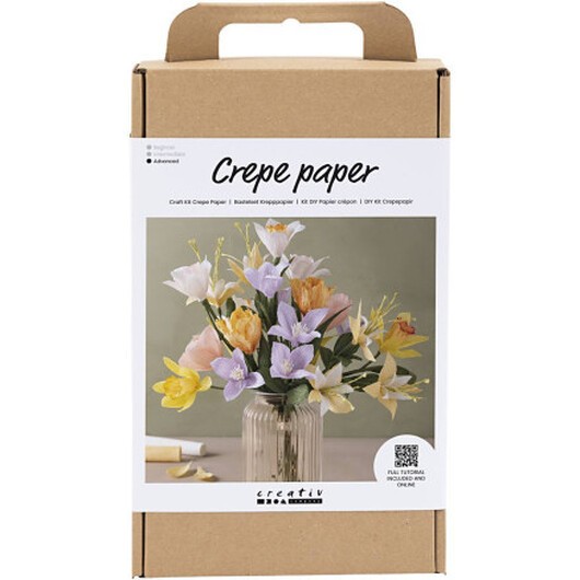 DIY Kit Crepe-papper, 1 frp.