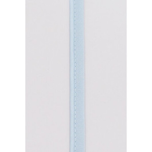 Passpoalband i Metermått Polyester/Bomull 300 Ljusblå 8mm - 50cm